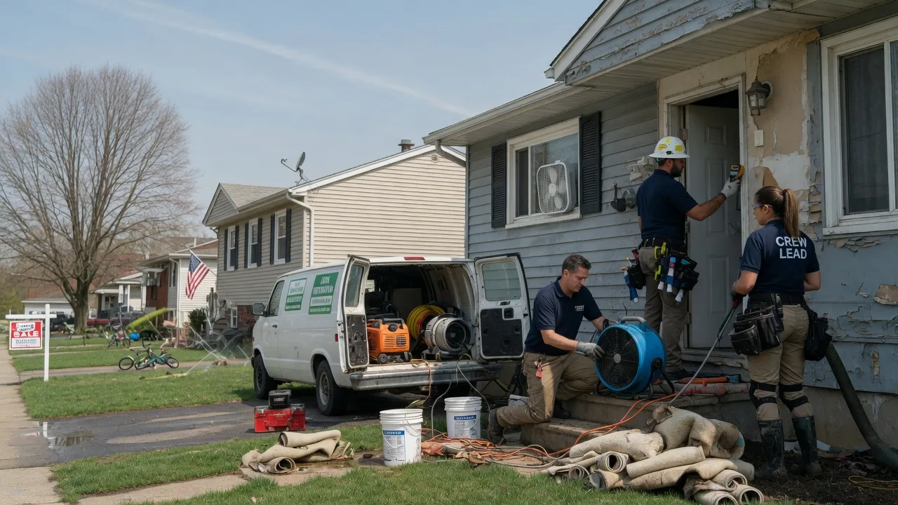 Flood Cleanup in Mount Pleasant Mills, PA near me